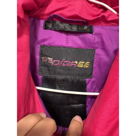 Vintage Pedigree Women’s Retro One Piece Snowsuit Size 14 - Picture 6 of 12
